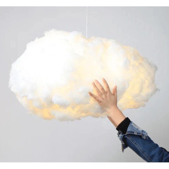 CloudGlow - Soft, Elegant Lamp for Cozy Bedroom Lighting