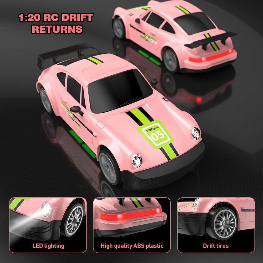 Drift Car - VelocityPro 1:20 High-Speed 4WD with LED Lights