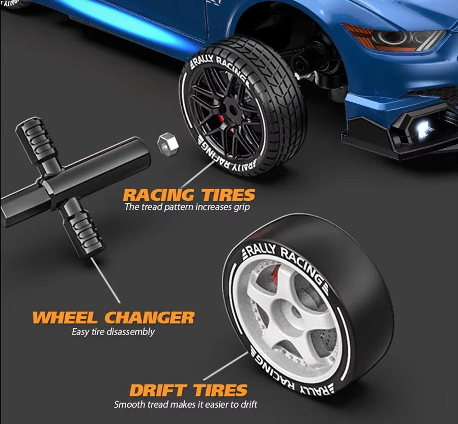 All-Wheel Drive Mini RC Drift Car - DriftMaster Elite