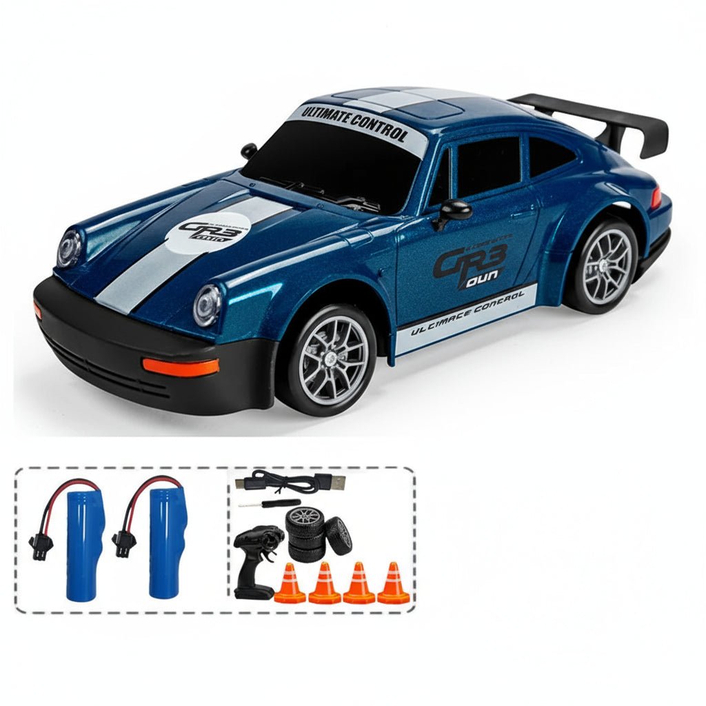 Drift Car - VelocityX 1:24 High-Speed All-Wheel Drive with LED