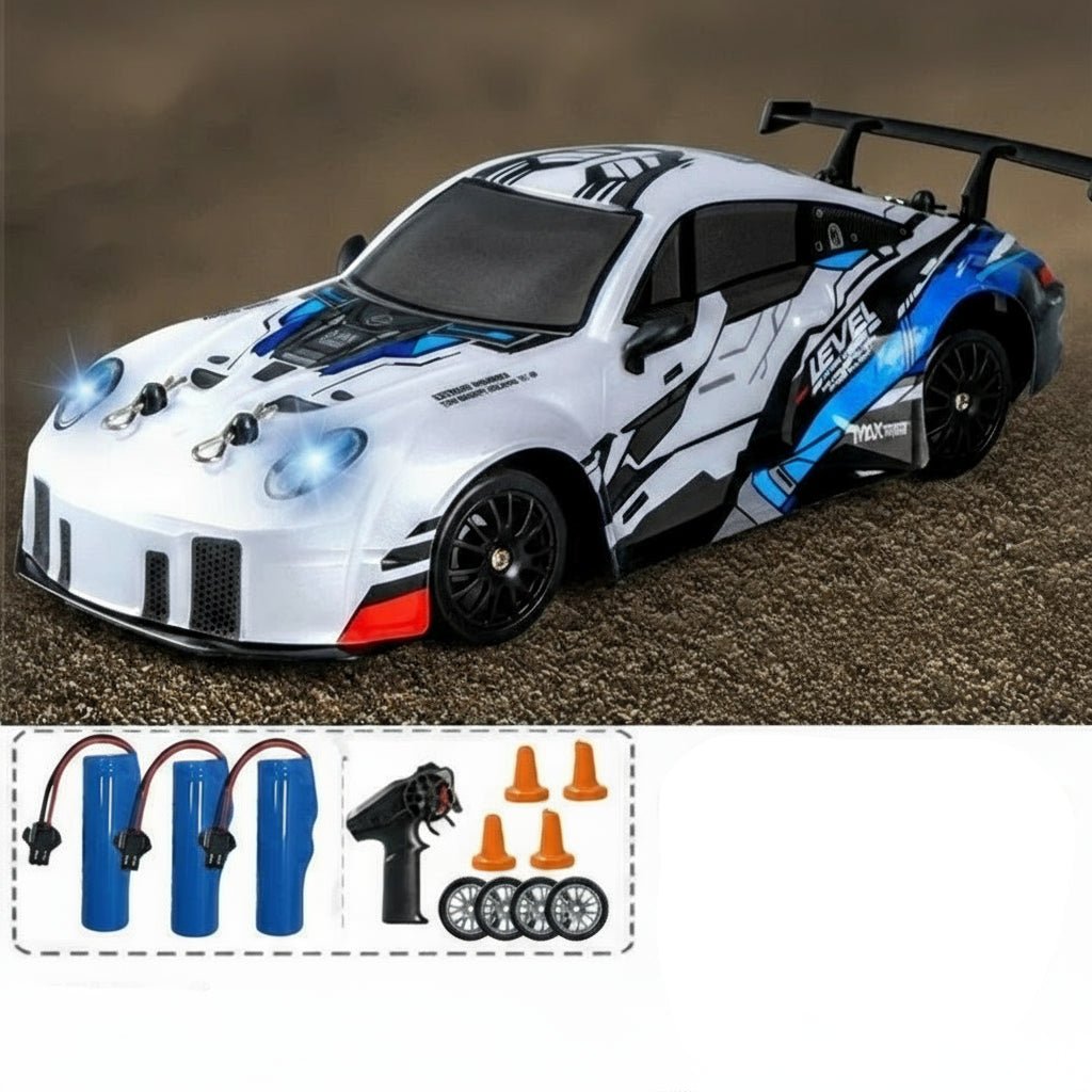 Drift Car - VelocityX 1:24 High-Speed All-Wheel Drive with LED