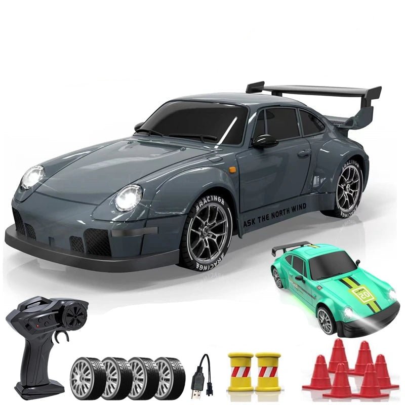 Drift Car - VelocityX 1:24 High-Speed All-Wheel Drive with LED