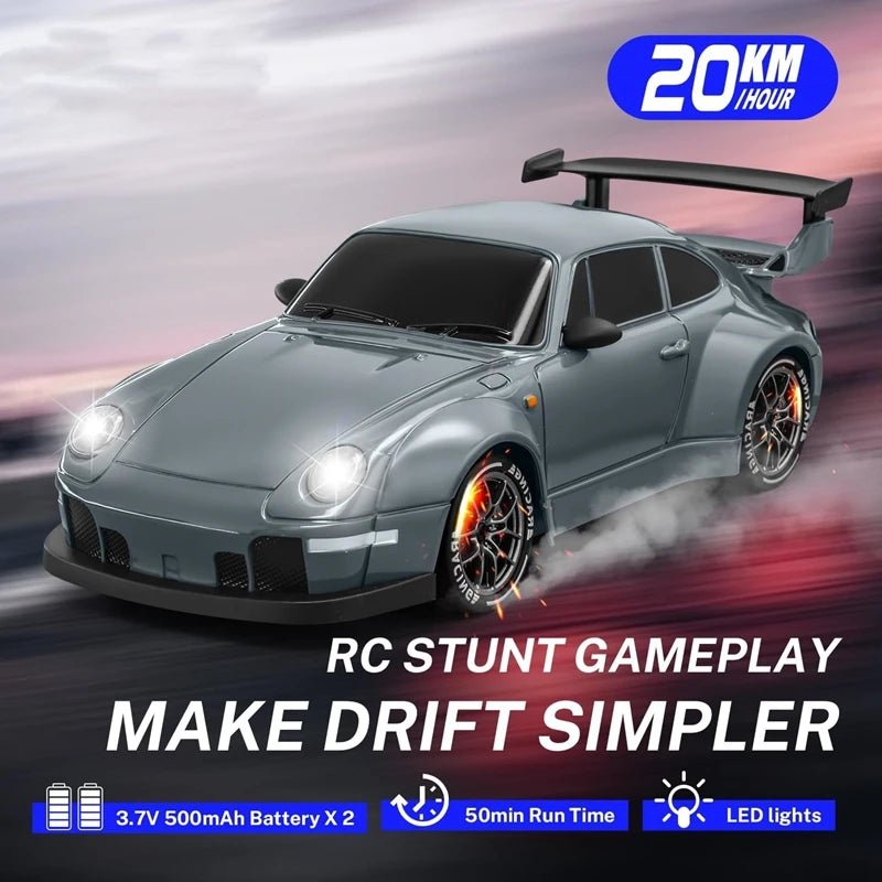 Drift Car - VelocityX 1:24 High-Speed All-Wheel Drive with LED