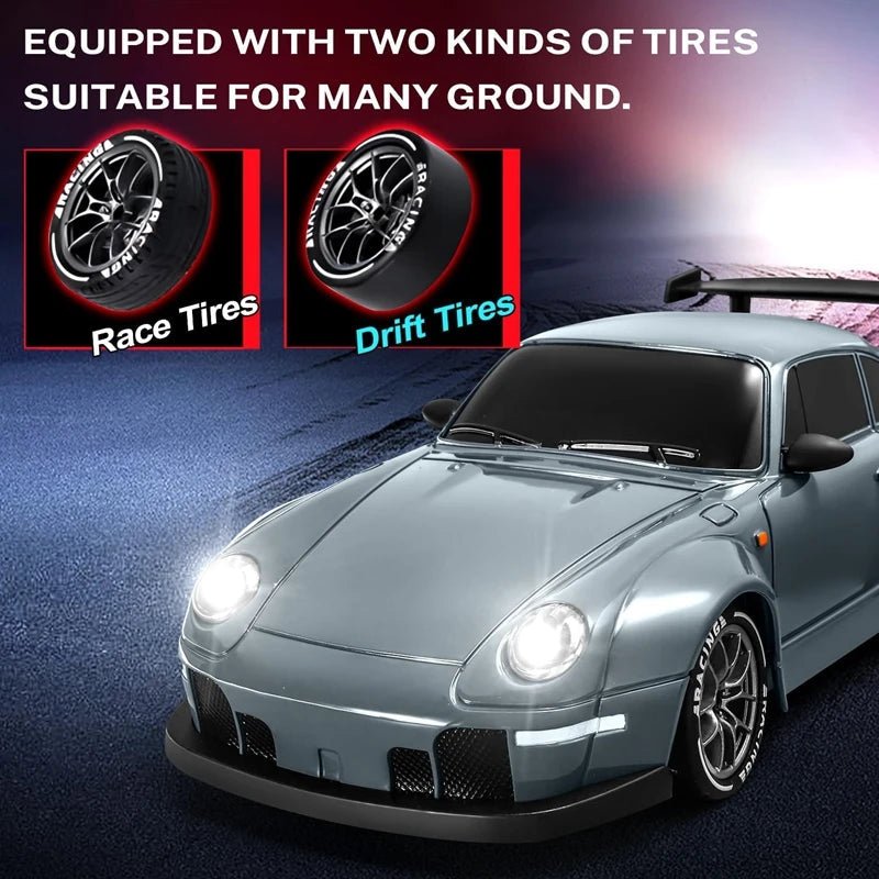 Drift Car - VelocityX 1:24 High-Speed All-Wheel Drive with LED