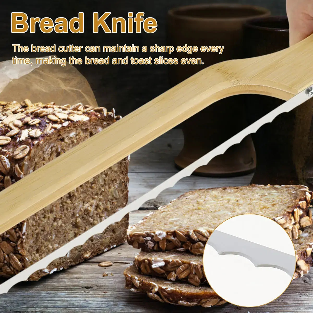 Precision Bread Knife - SliceMaster Pro