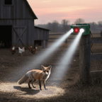 Predator Protection Solar Warning Lights - NightGuard Elite