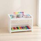 Stylish Two-Tier Shelf - LuxeOrganize