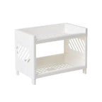 Stylish Two-Tier Shelf - LuxeOrganize