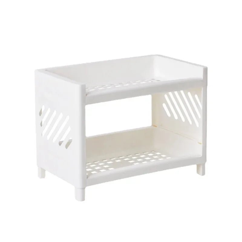 Stylish Two-Tier Shelf - LuxeOrganize