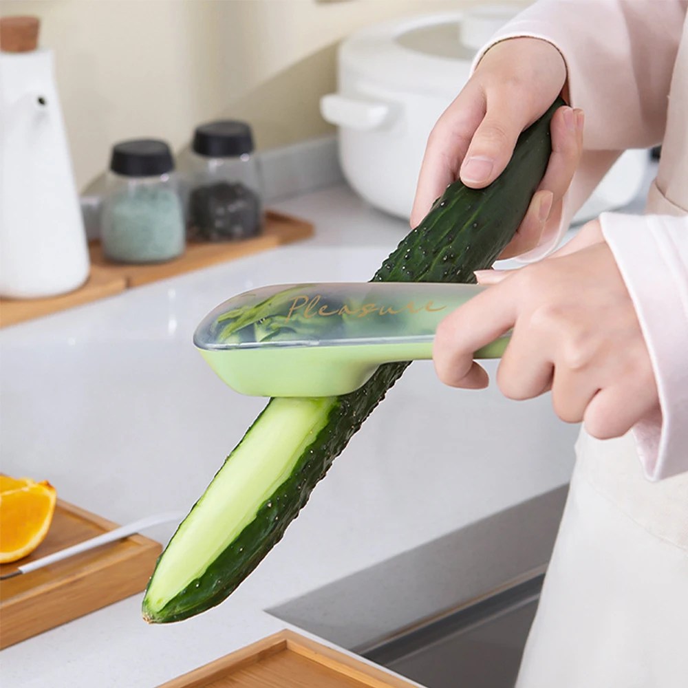 Vegetable Peeler with Container - ChefElite
