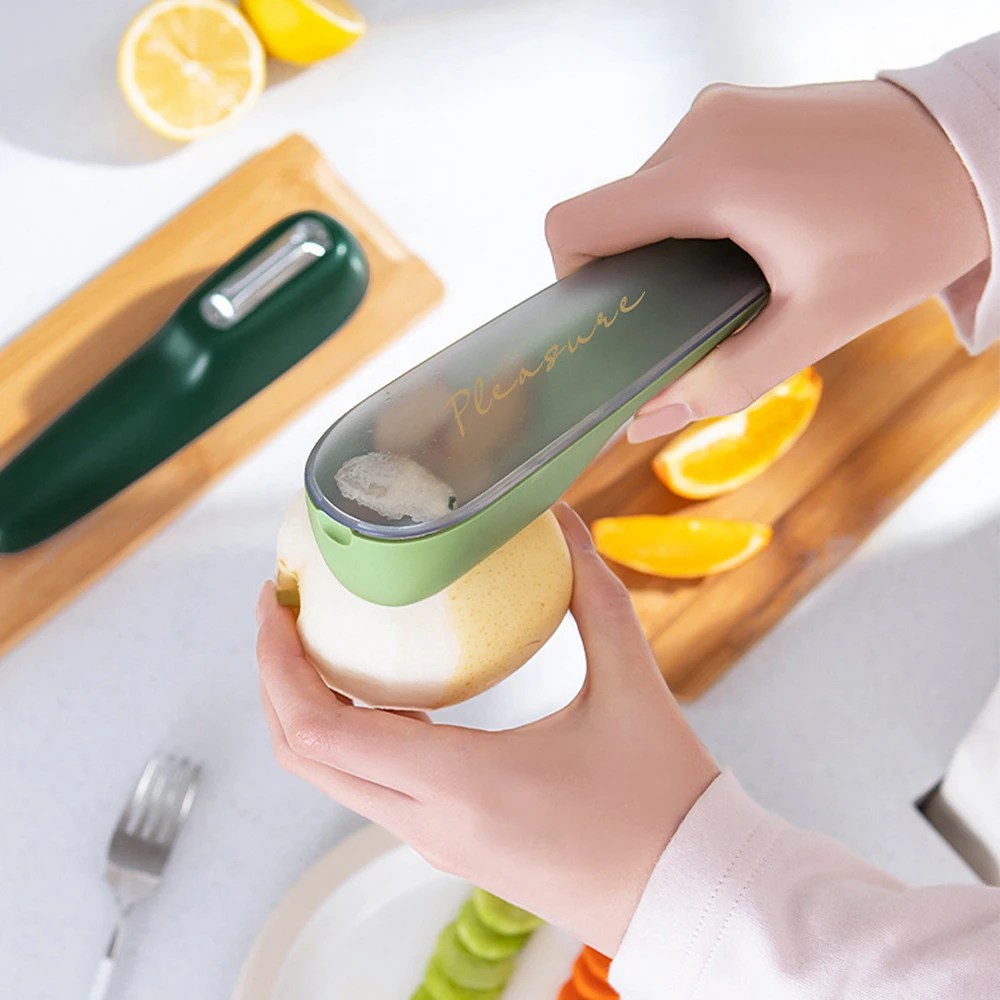 Vegetable Peeler with Container - ChefElite