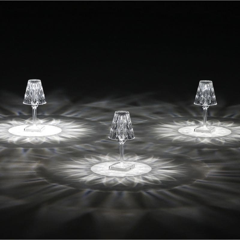 Crystal Elegance Table Lamp - LuxeAura