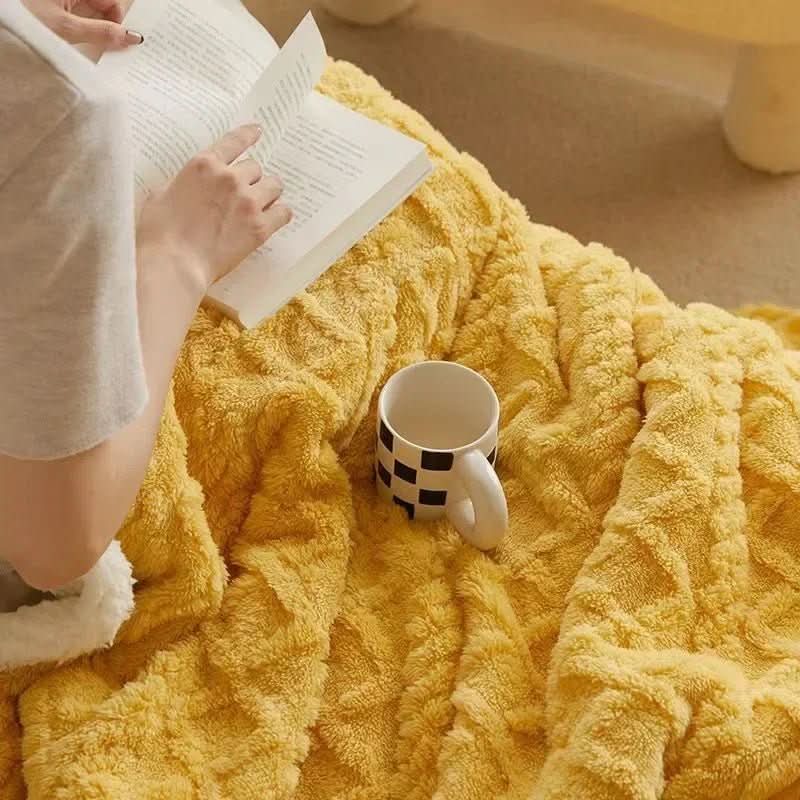 Cozy Winter Wool Blanket - LuxeNest