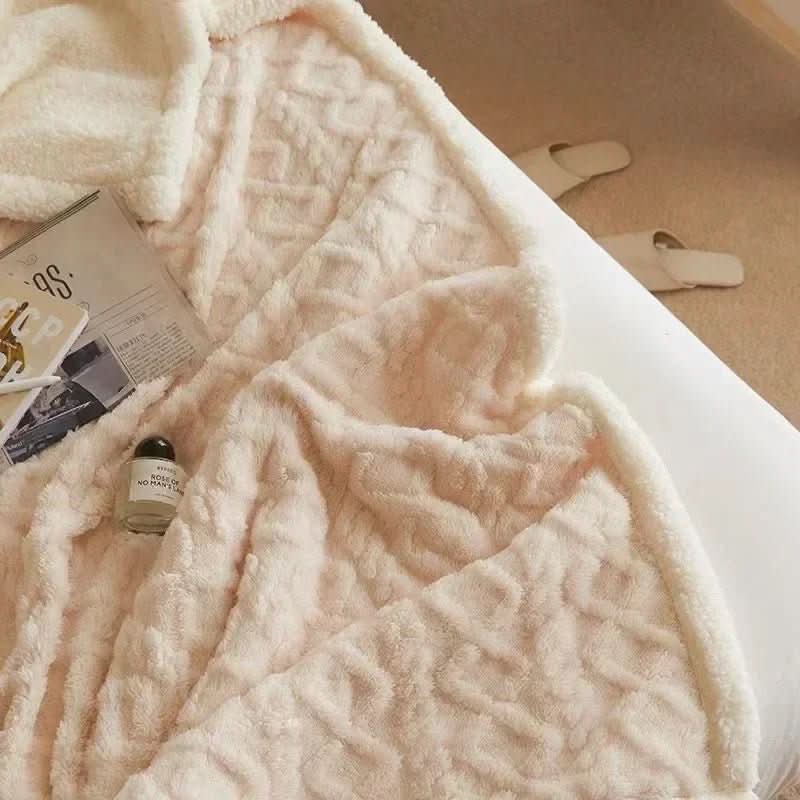 Cozy Winter Wool Blanket - LuxeNest