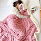 Cozy Winter Wool Blanket - LuxeNest