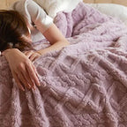 Cozy Winter Wool Blanket - LuxeNest