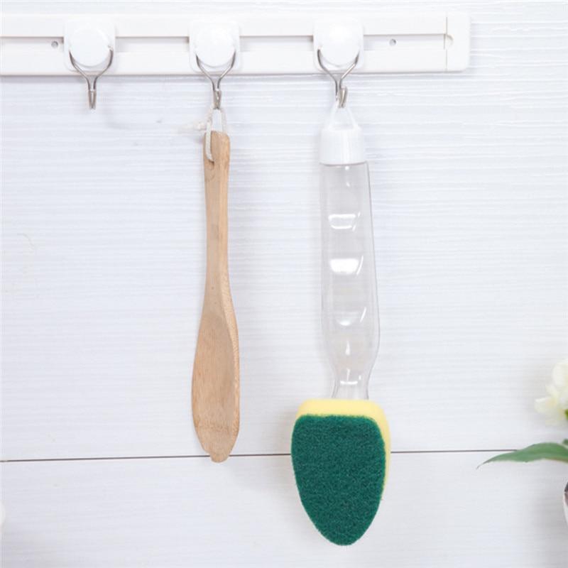 Dish Washing Brush with Soap Dispenser - CleanEase