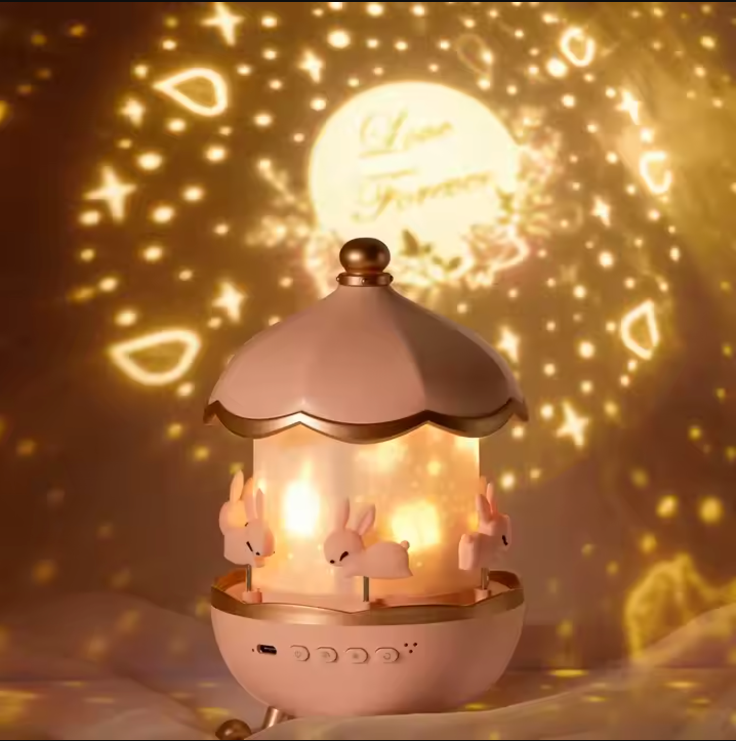 StarGlow™ - DreamTwirl Projector Night Light with Soothing Colors