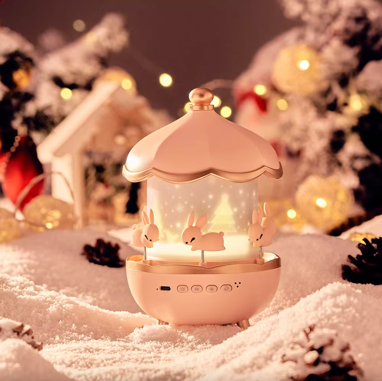 StarGlow™ - DreamTwirl Projector Night Light with Soothing Colors