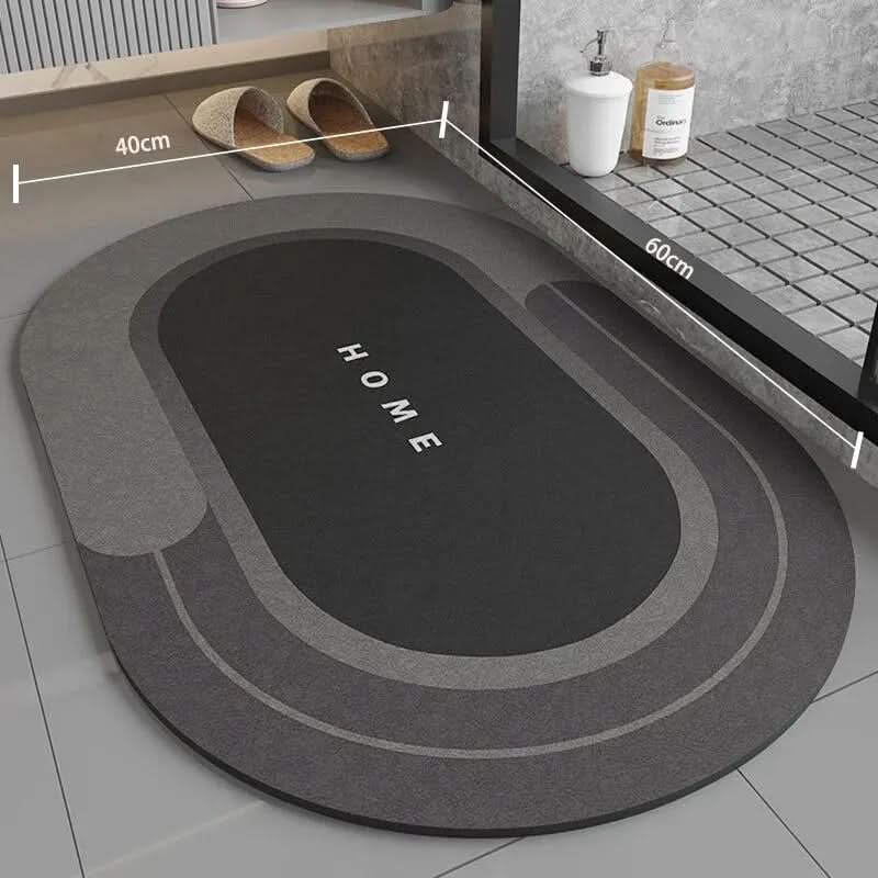 Non-Slip Bathroom Mat - AquaGuard with High Water Absorption