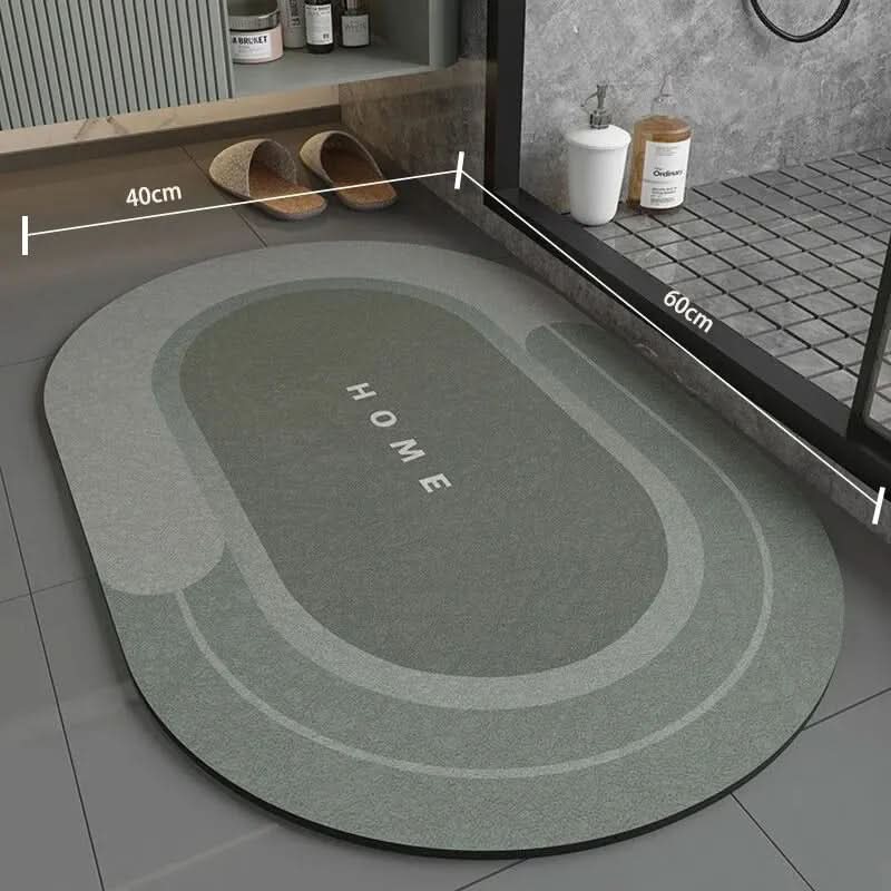 Non-Slip Bathroom Mat - AquaGuard with High Water Absorption