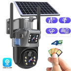 SolarGuard 4K Wireless Surveillance Camera with 360° Control