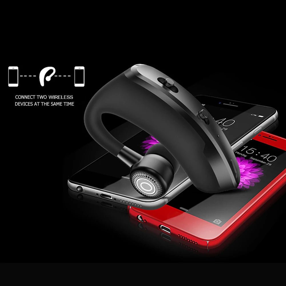 Wireless Headphones with Dual Device Connection - SoundWave