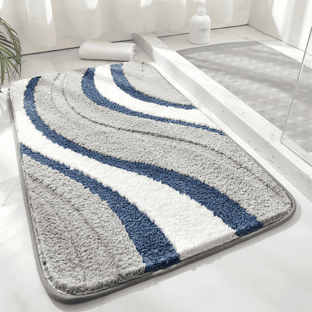 Eco-Friendly Microfiber Bath Mat - LuxeNest