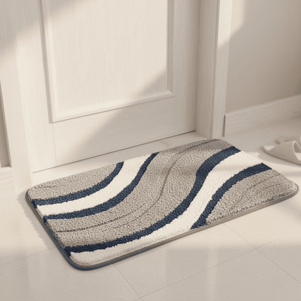 Eco-Friendly Microfiber Bath Mat - LuxeNest