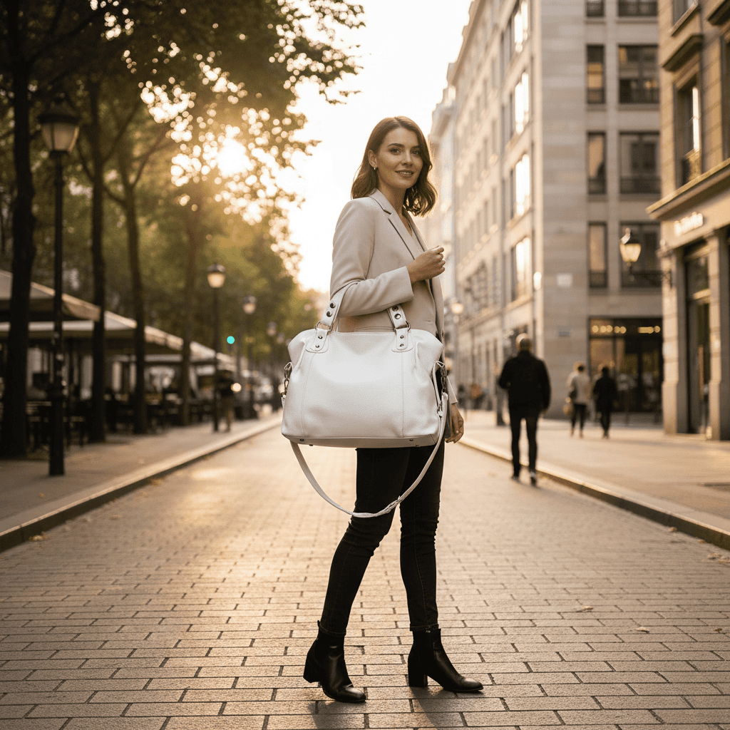 Vintage Chic Tote Bag - LuxeVibe
