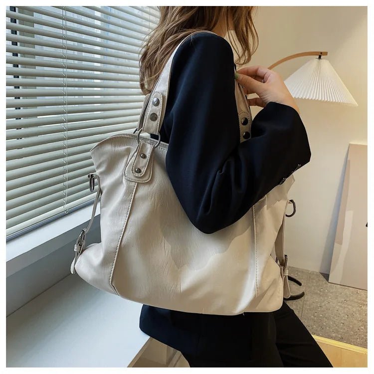 Vintage Chic Tote Bag - LuxeVibe