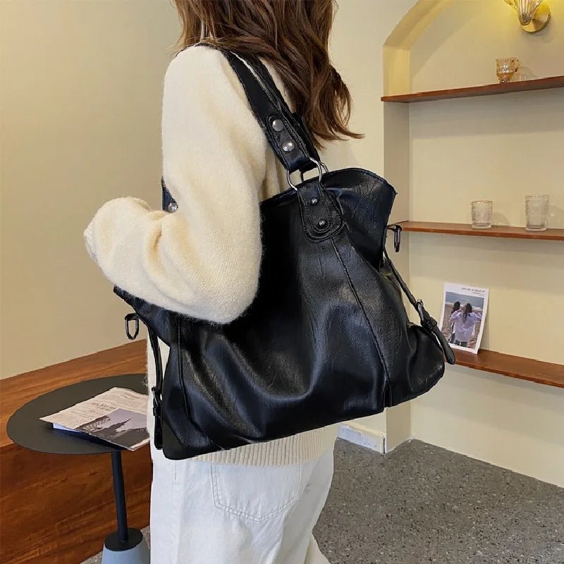 Vintage Chic Tote Bag - LuxeVibe