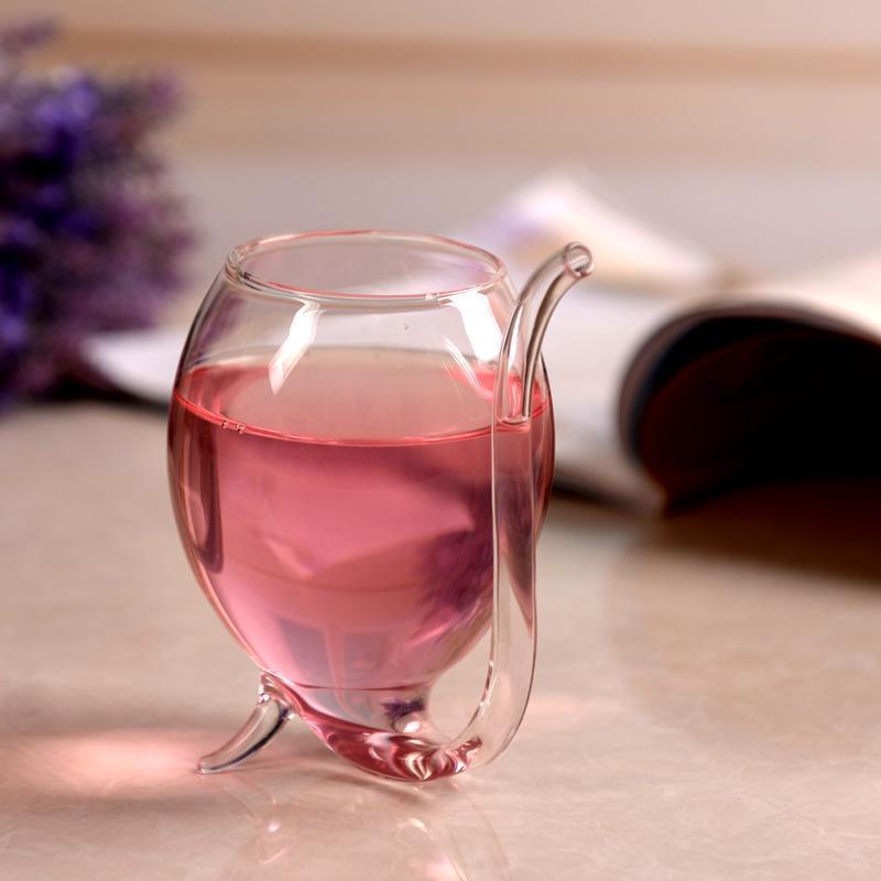 Vine Wine Glass with Straw - LuxeSip