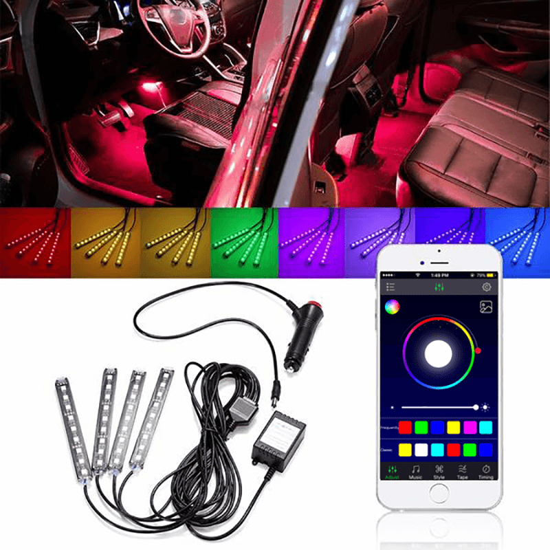 Interior Car Lights - LuxeGlow LED Ambient Lighting