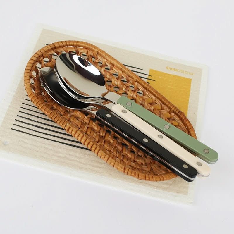 Premium Cutlery Set - EternaCraft Engraved Stainless Steel 4-Piece