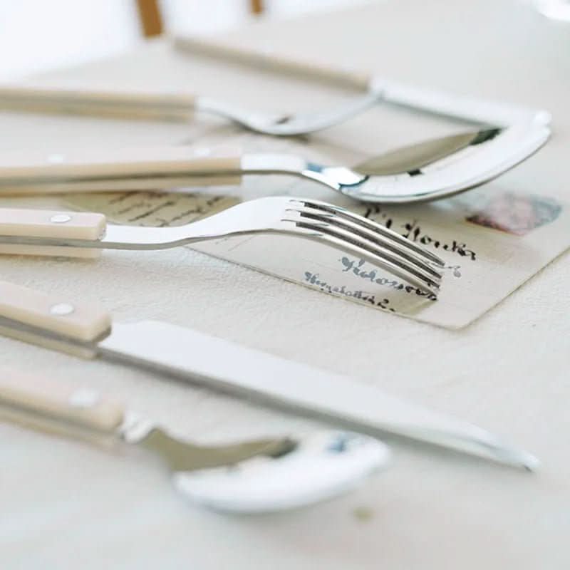 Premium Cutlery Set - EternaCraft Engraved Stainless Steel 4-Piece