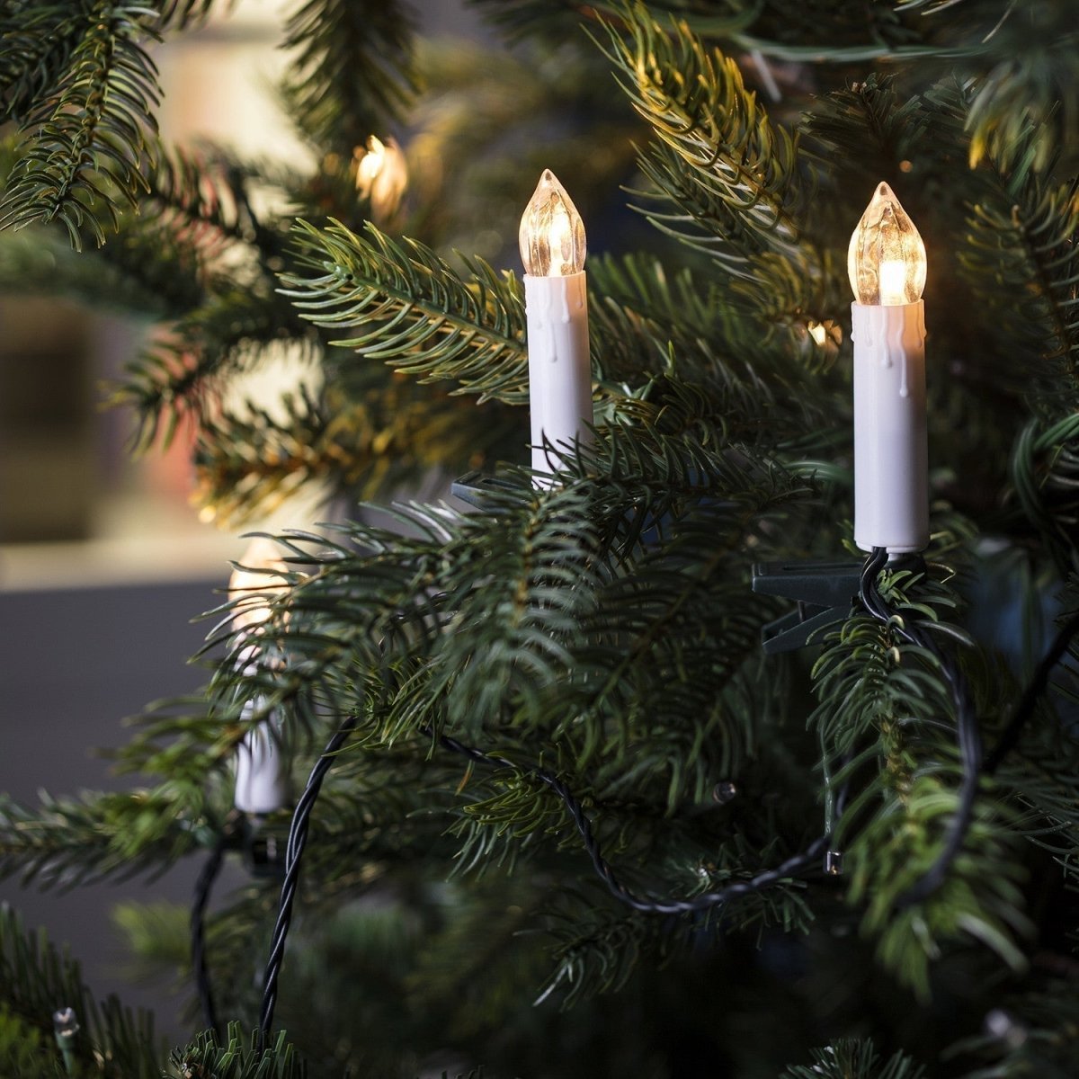 Flickering LED Christmas Candles - Lumina Glow