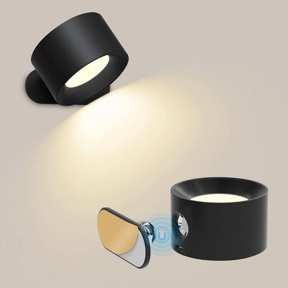 Wireless Rechargeable Wall Lamp - LuminaGlow