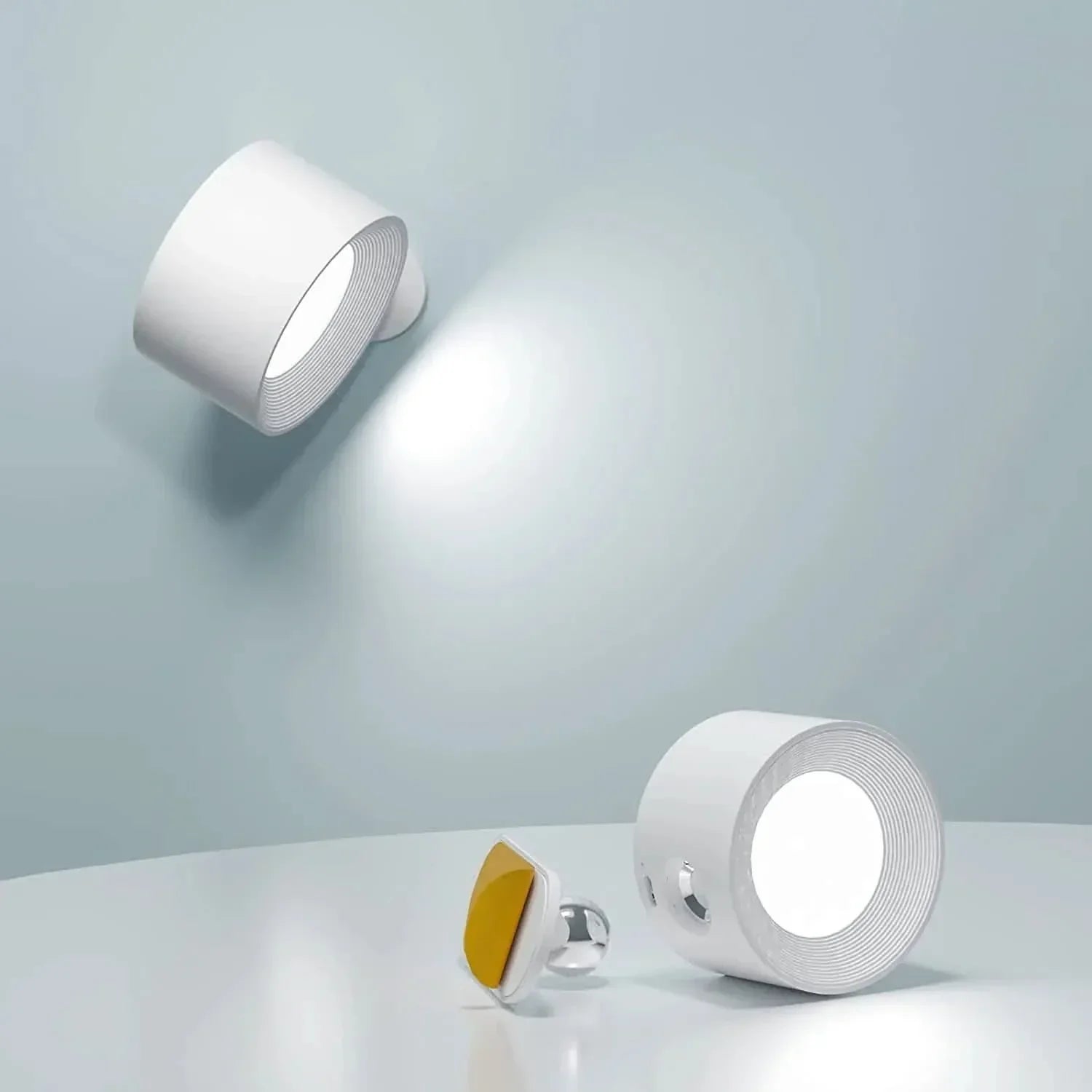 Wireless Rechargeable Wall Lamp - LuminaGlow