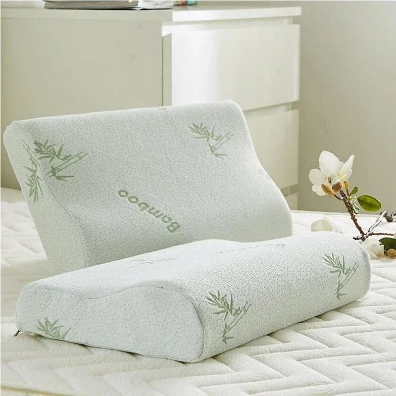 Bamboo Neck Pillow - EcoComfort Ergonomic Support