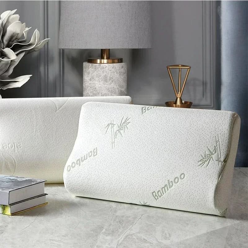Bamboo Neck Pillow - EcoComfort Ergonomic Support