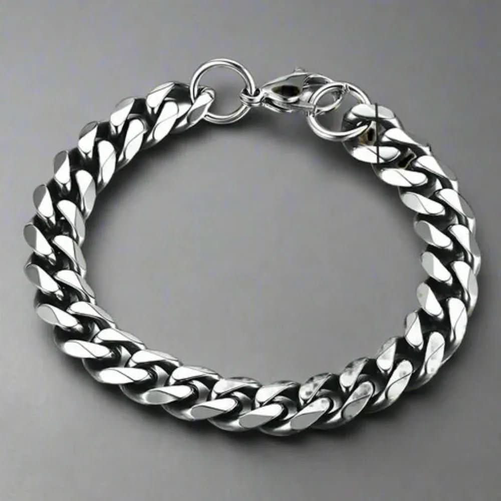 Punk Stainless Steel Bracelet - Luxe Edge Design