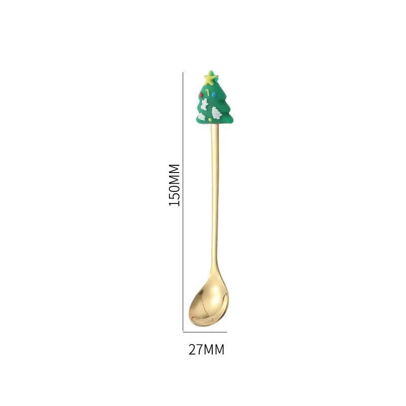 Christmas Spoon & Fork Set - Evergreen Essentials