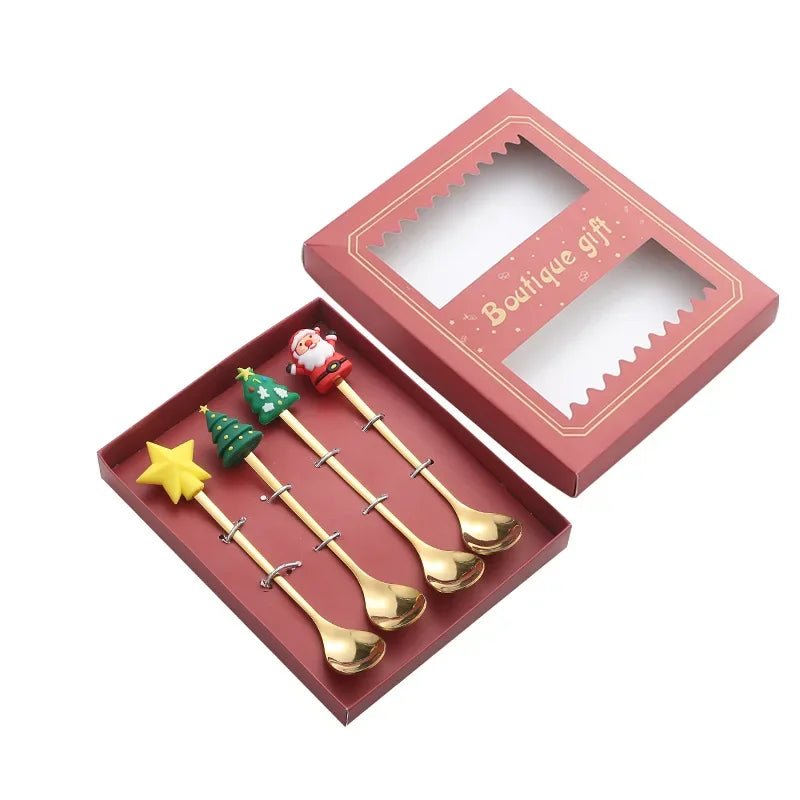 Christmas Spoon & Fork Set - Evergreen Essentials