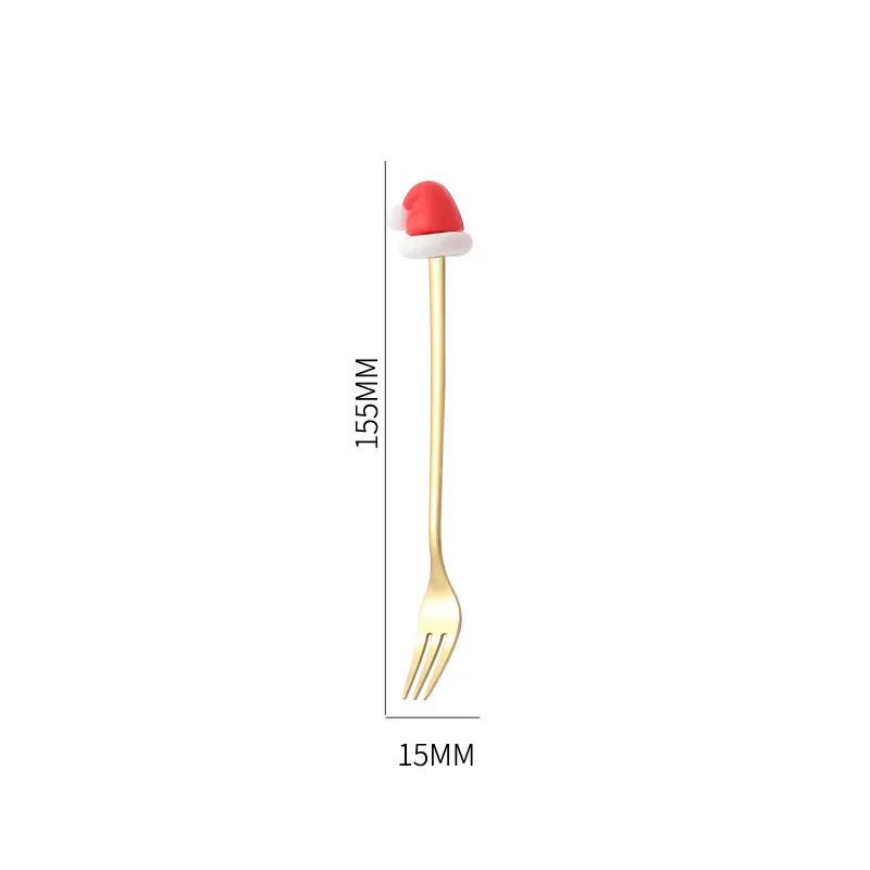 Christmas Spoon & Fork Set - Evergreen Essentials