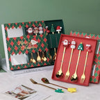 Christmas Spoon & Fork Set - Evergreen Essentials