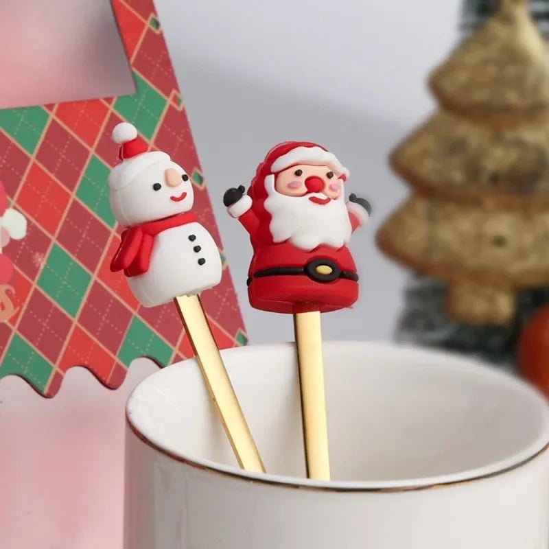 Christmas Spoon & Fork Set - Evergreen Essentials