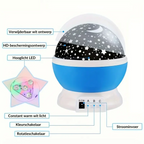 Star Projector Night Light - Celestial Glow