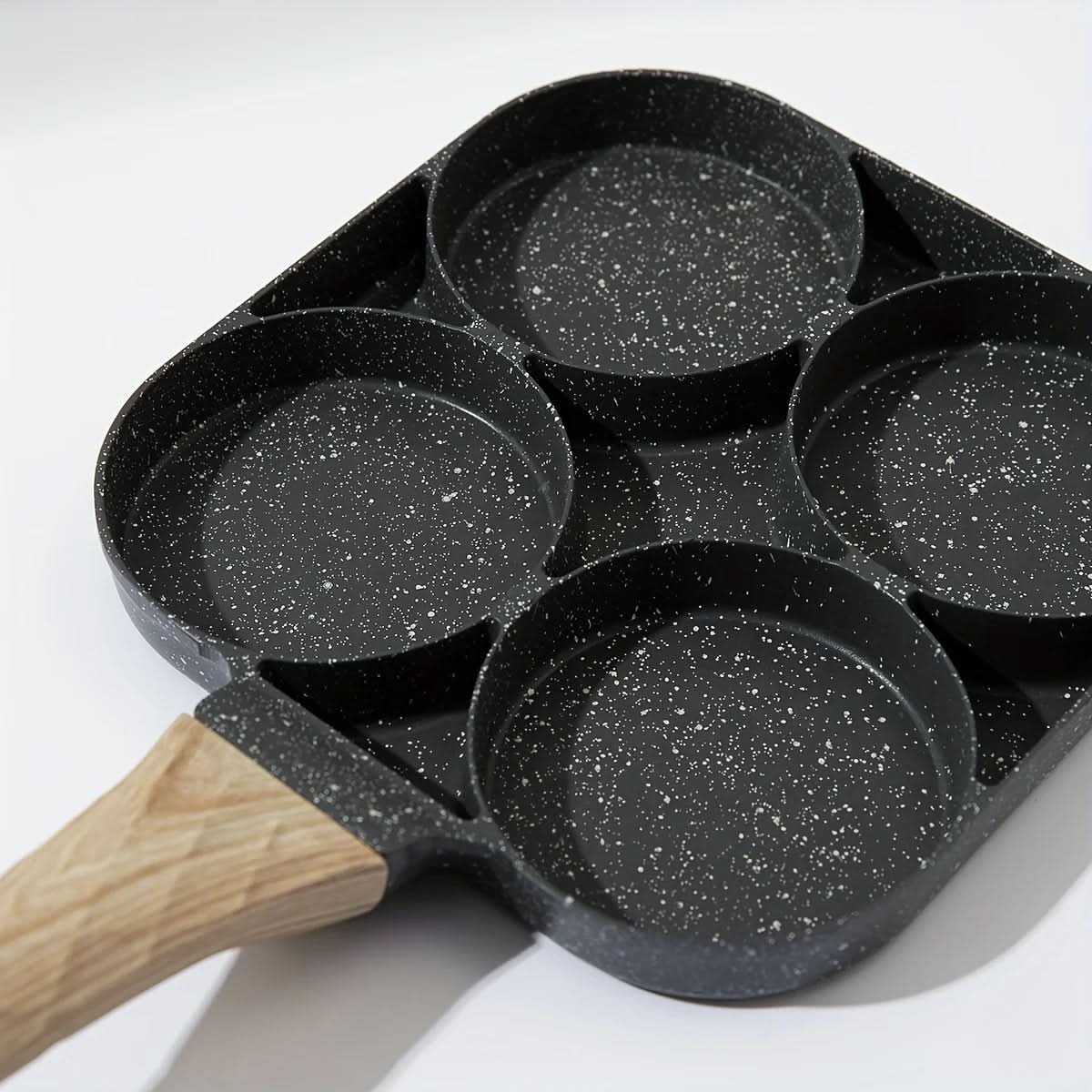 Non-Stick 4-Hole Frying Pan - ChefLux