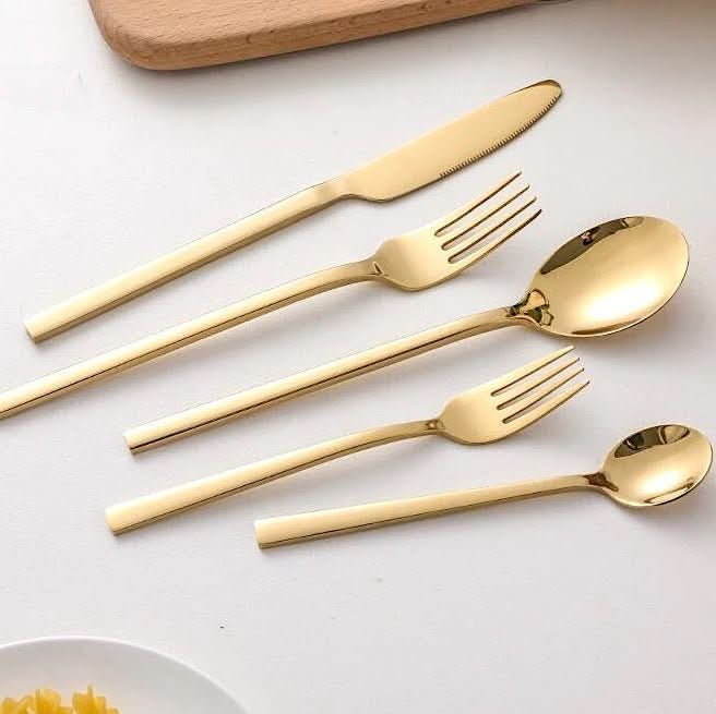 Stainless Steel Cutlery Set - LuxeCraft 30-Piece for 6